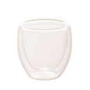 Copo para Café Parede Dupla em Vidro Borossilicato Transparente 70ml