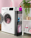 Carrinho Organizador Prateleira Multiuso Com Rodízios Preto