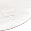 Prato Raso Porcelana New Bone Butterfly Flower 27cm