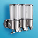Dispensador Com 1/2/3 Garrafas Manual de Sabonete Líquido/Shampoo/Multifuncional Suporte Parede Para Banheiro/Cozinha
