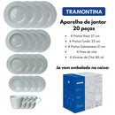 APARELHO DE JANTAR TRAMONTINA INGRID 20 PCS 96011/887