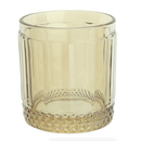 Jogo 6 Copos Baixos em Vidro Âmbar 320ml 9cm