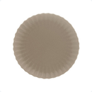 Prato de Sobremesa Porcelana Petala Areia Matt 20cm