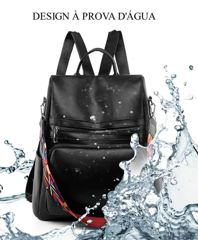 Mochila Feminina Impermeável  – Espaçosa, Versátil e Perfeita para Todas as Ocasiões.