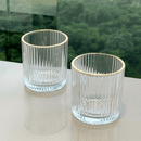 Jogo 6 Copos Baixos Whisky com Borda Dourada 320ml