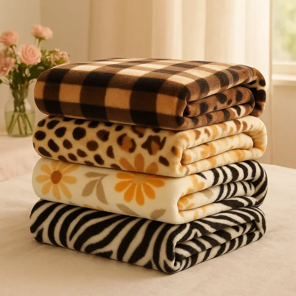 Compre 1 Leve 3 – Kit de Mantas Casal Microfibra Super Macias e Aconchegantes