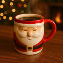 Caneca De Natal Papai Noel Cerâmica 330ml