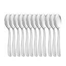 Jogo 12 Colheres Pisa para Café em Aço Inox