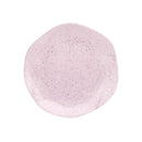 Prato de Sobremesa Porcelana Rosa Ryo Pink Sand - 21,5 cm